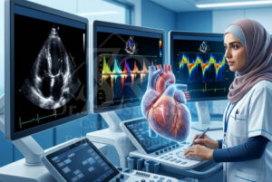 اکو دو بعدی، داپلر رنگی، Tissue Doppler، Speckle Tracking